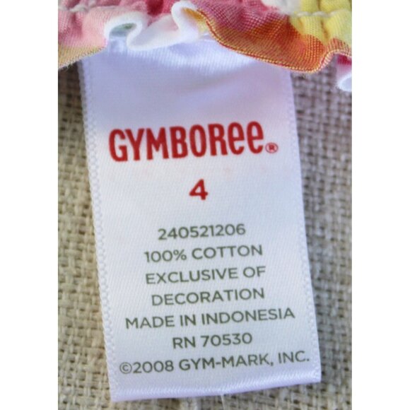 Gymboree Pretty Lady Dress Pink Yellow Plaid Halter Party Summer Lemonade - Picture 6 of 9